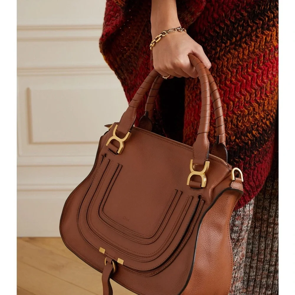 Chloé Marcie medium satchel bag - Picture 9 of 9